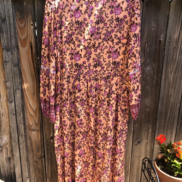 Tanah Folk Lillian Dress in Persia M/L - Picture 9 of 11